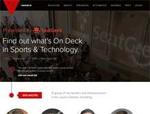 Tablet Screenshot of ondeckconference.com